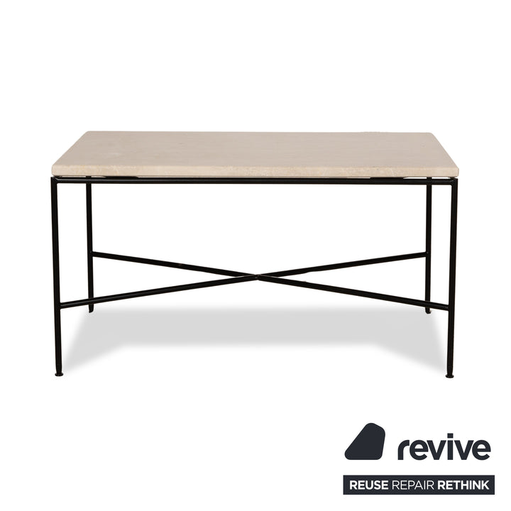 Fritz Hansen Planner Marble Coffee Table Beige 75 x 45 x40 cm