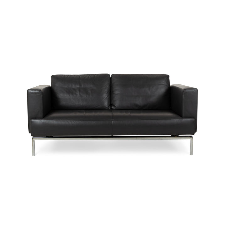 FSM Easy FSM Leather Three Seater Grey Manual Function Sofa Couch