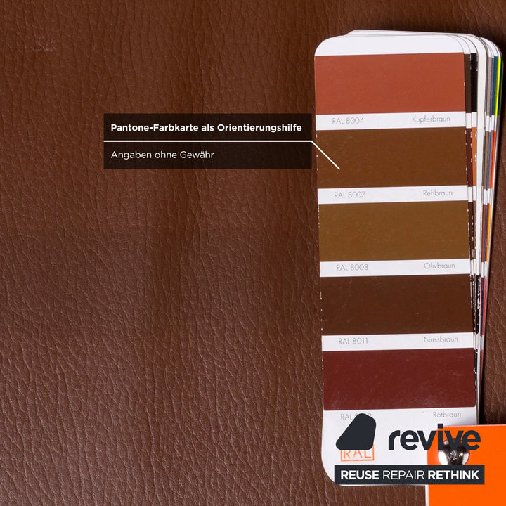 FSM Evolo Leder Sessel Braun Chrom elektrische Relax Funktion