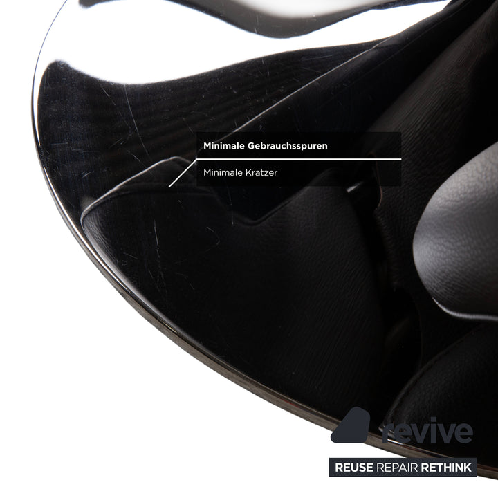 FSM Smile Leder Sessel Braun manuelle Funktion