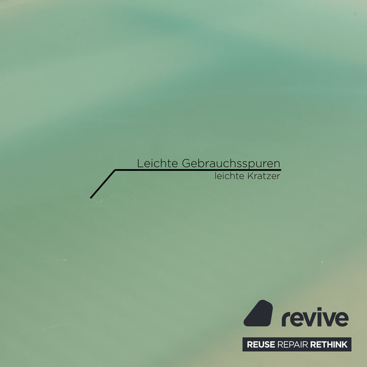 Gallotti &amp; Radice Monday glass dining table blue extendable 160/240 x 75 x 90