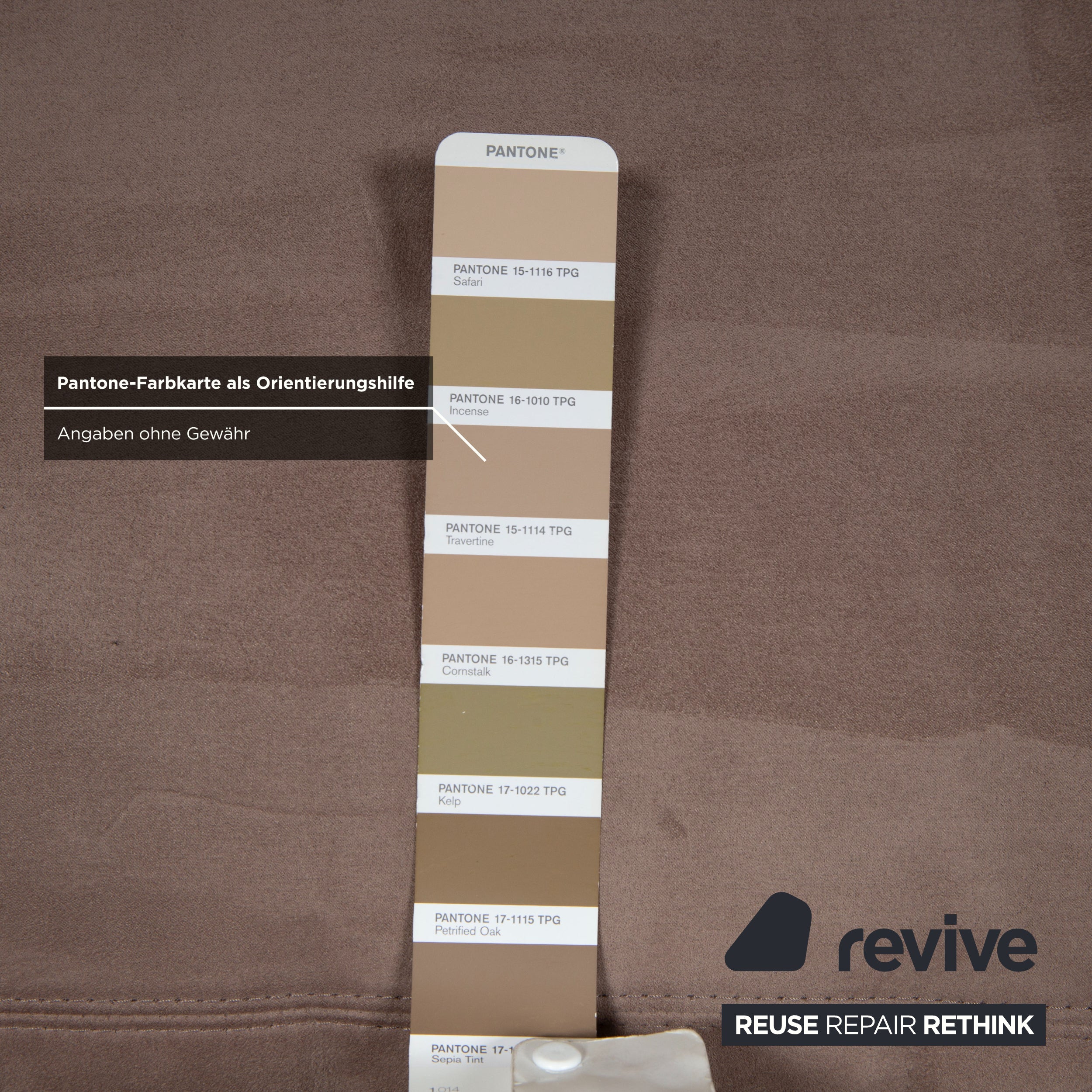 Garnitur Erpo Stoff Chrom Ecksofa Hocker Grau Beige Braun Sofa Couch Recamiere