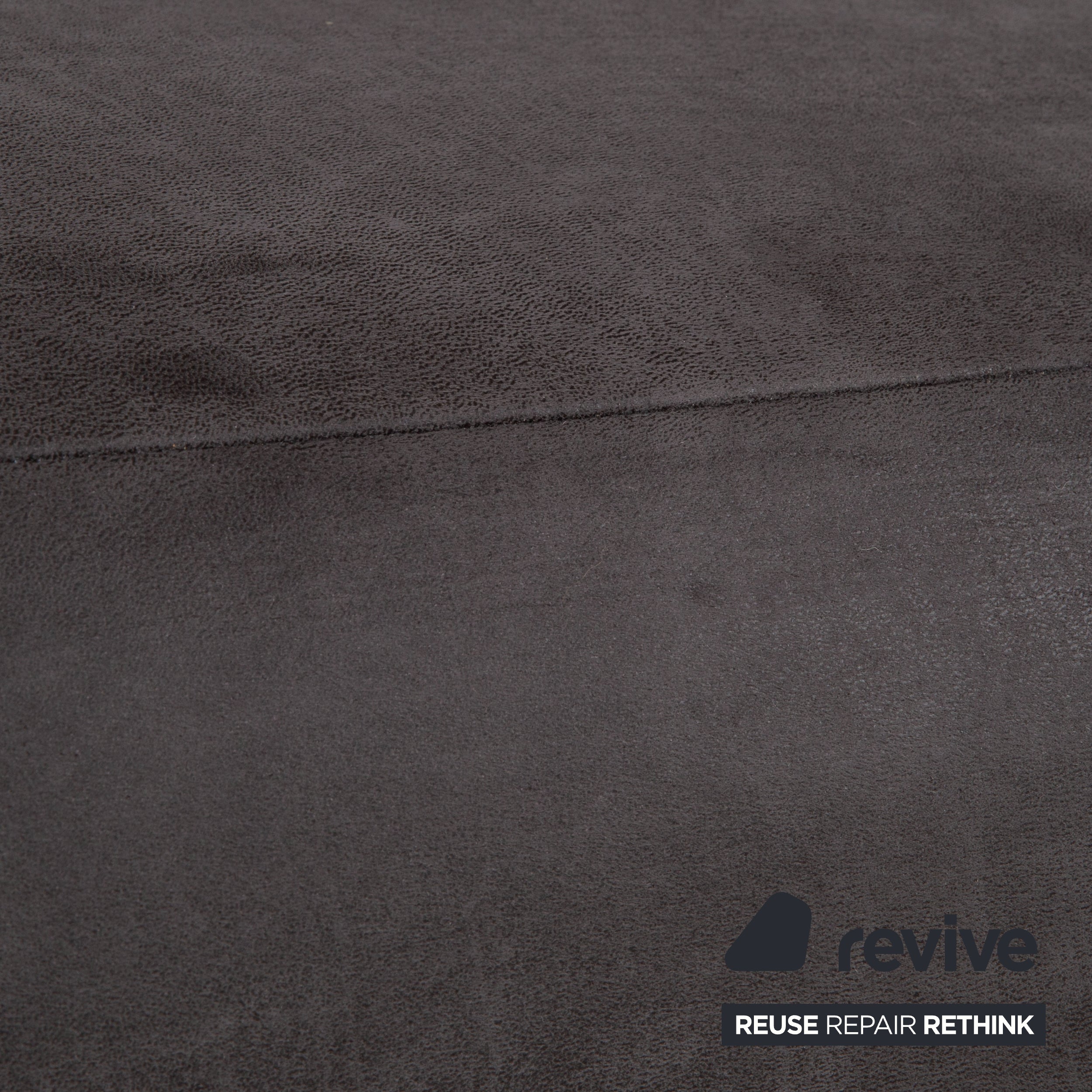 Garnitur Koinor Etino Stoff Holz Sessel Grau Anthrazit Schiefer elektrische Funktion