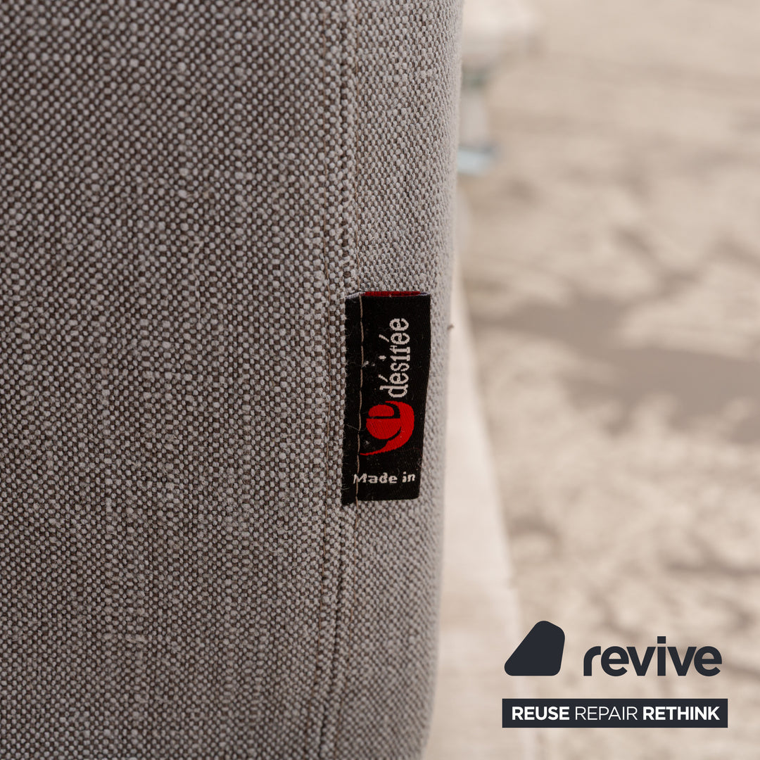 Glow In Fabric Corner Sofa Grey Chaise Longue Right Sofa Couch