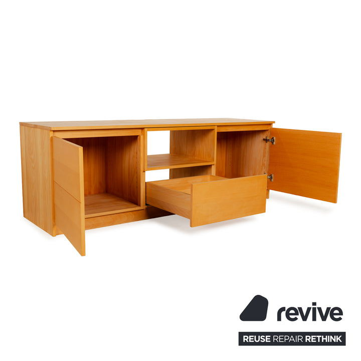 Grüne Erde Holz Sideboard Hellbraun Massivholz Schublade Schrankfächer
