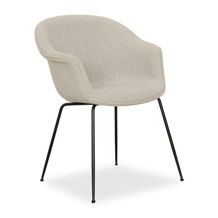 Gubi Beetle Chair BAT Fabric Chair Grey
