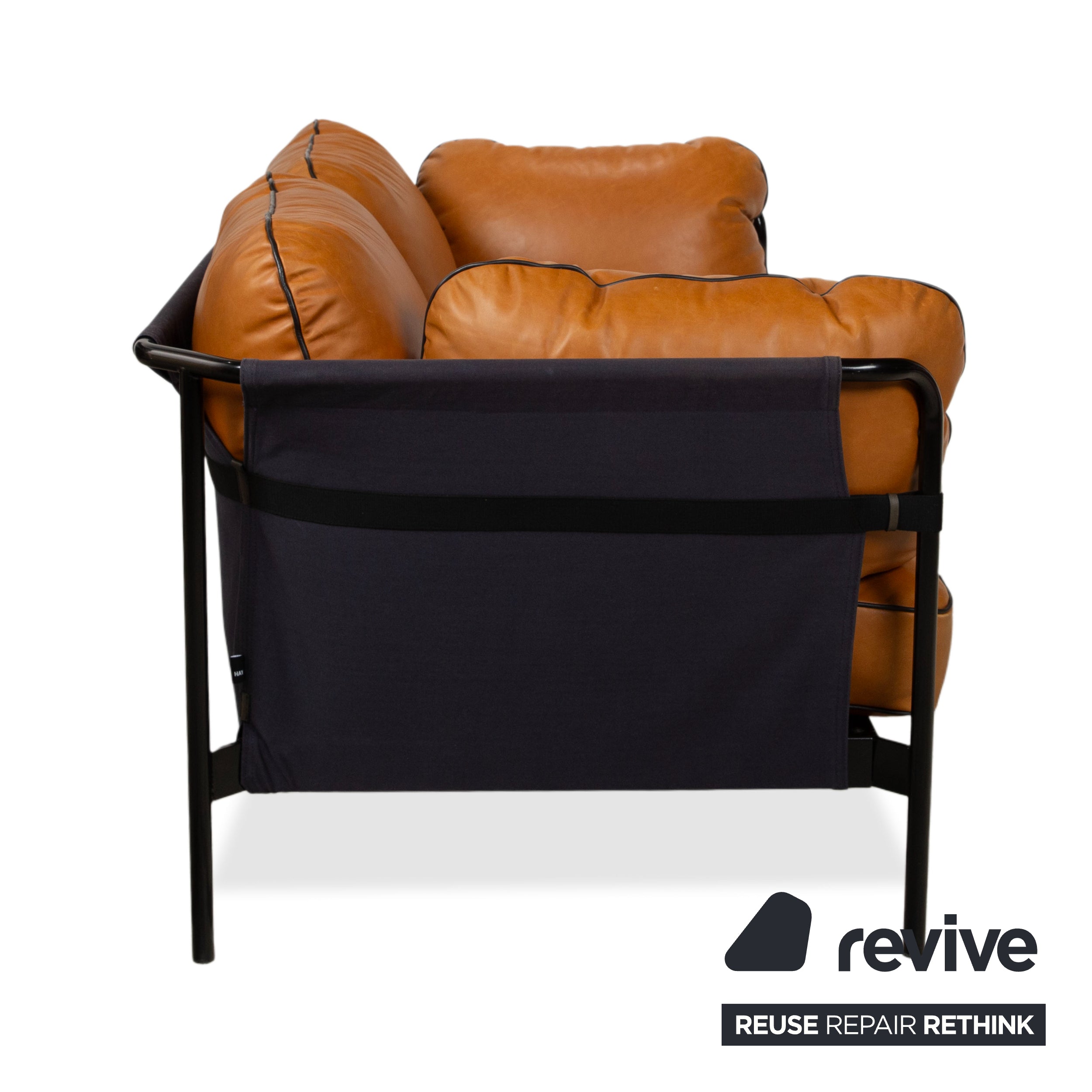 Hay Can Lænestol 2-personers brun cognac sofa