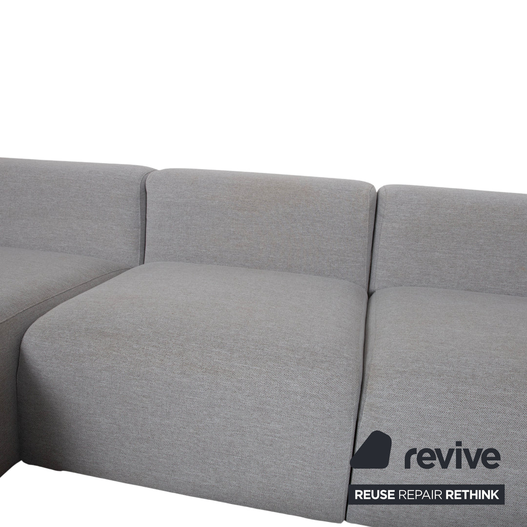 Hay Mags Fabric Corner Sofa Grey Sofa Couch