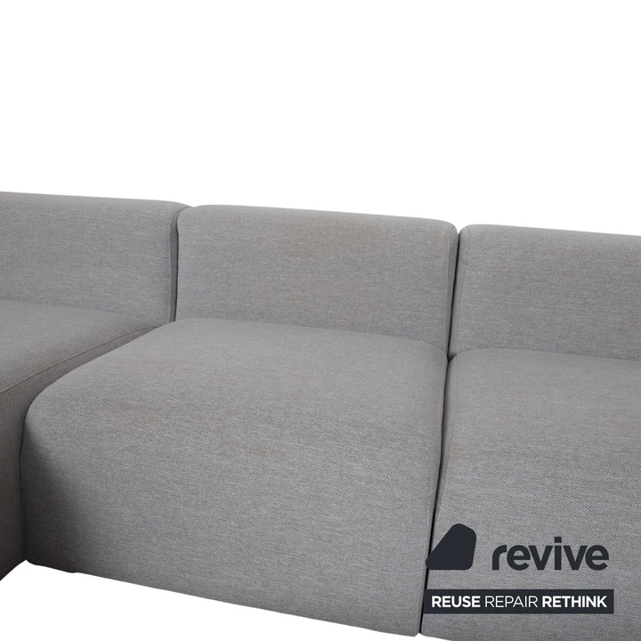Hay Mags Fabric Corner Sofa Grey Sofa Couch