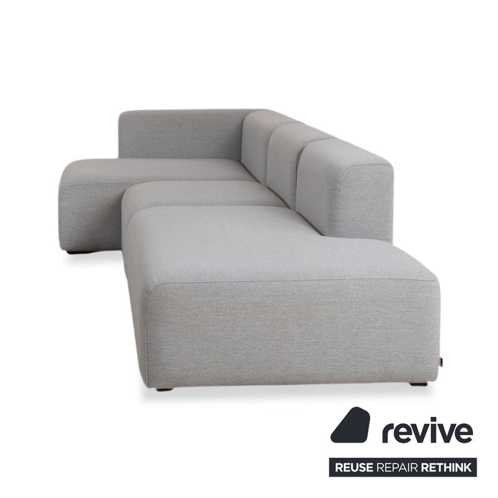 Hay Mags Fabric Corner Sofa Grey Sofa Couch