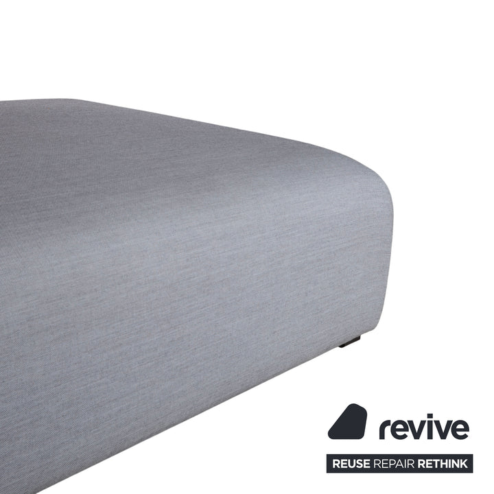 Canapé d'angle en tissu gris HAY Mags