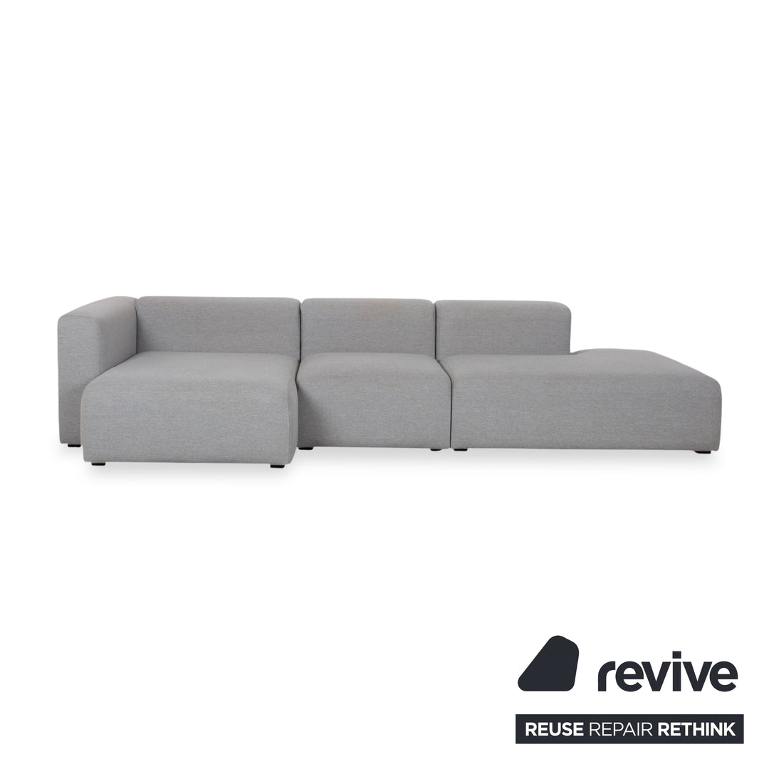Hay Mags Fabric Corner Sofa Grey Sofa Couch