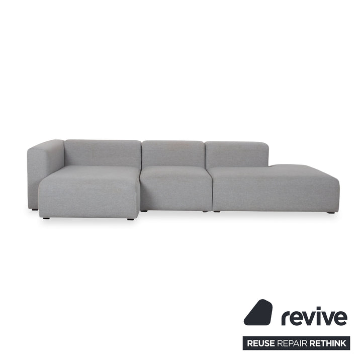 Hay Mags Fabric Corner Sofa Grey Sofa Couch