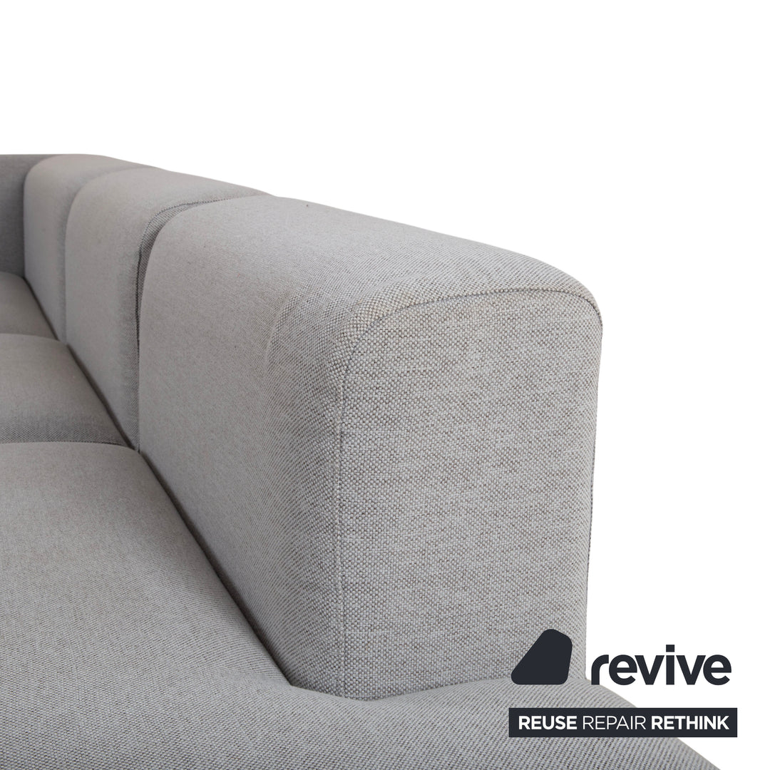 Hay Mags Fabric Corner Sofa Grey Sofa Couch