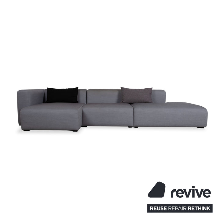 HAY Mags Fabric Corner Sofa Grey Sofa Couch