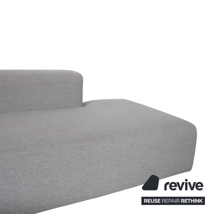 Hay Mags Fabric Corner Sofa Grey Sofa Couch
