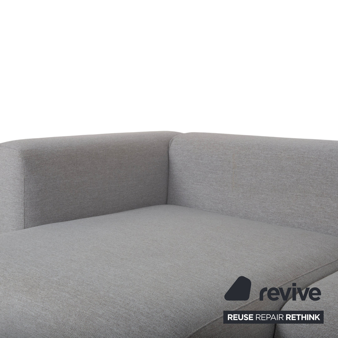 Hay Mags Fabric Corner Sofa Grey Sofa Couch