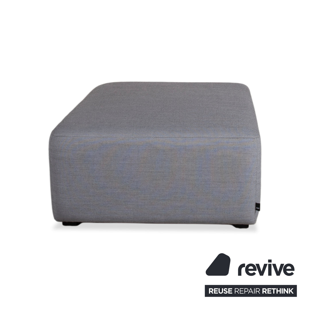 Tabouret en tissu gris HAY Mags
