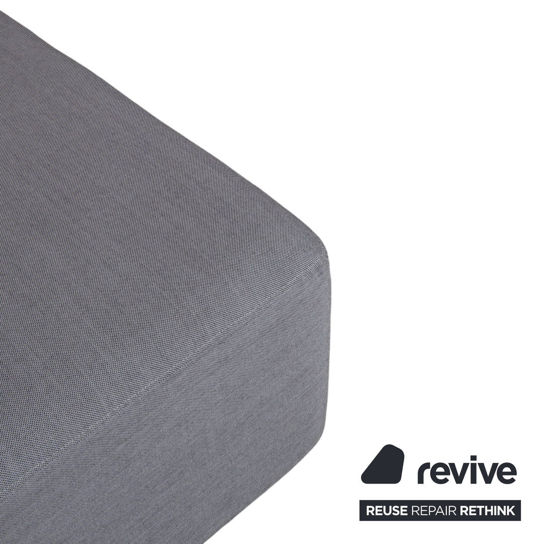 Tabouret en tissu gris HAY Mags