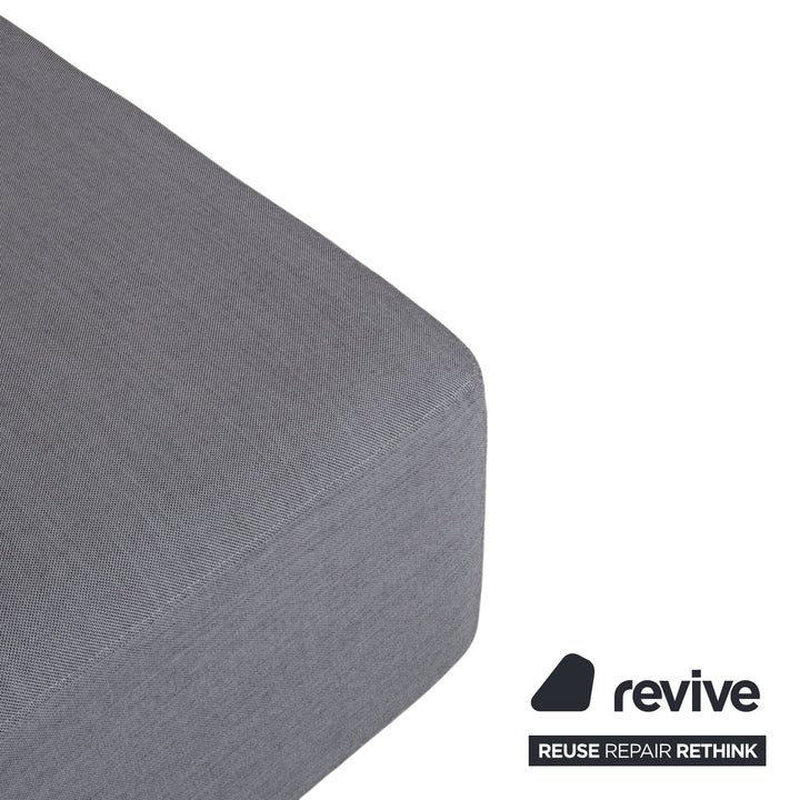 Tabouret en tissu gris HAY Mags