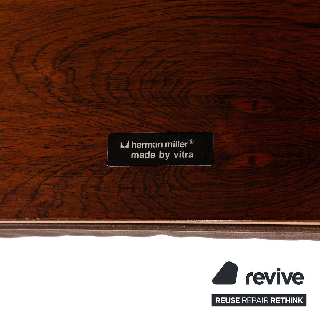 Hermann Miller Eames Lounge Chair (without Ottoman) Leather Brown Armchair