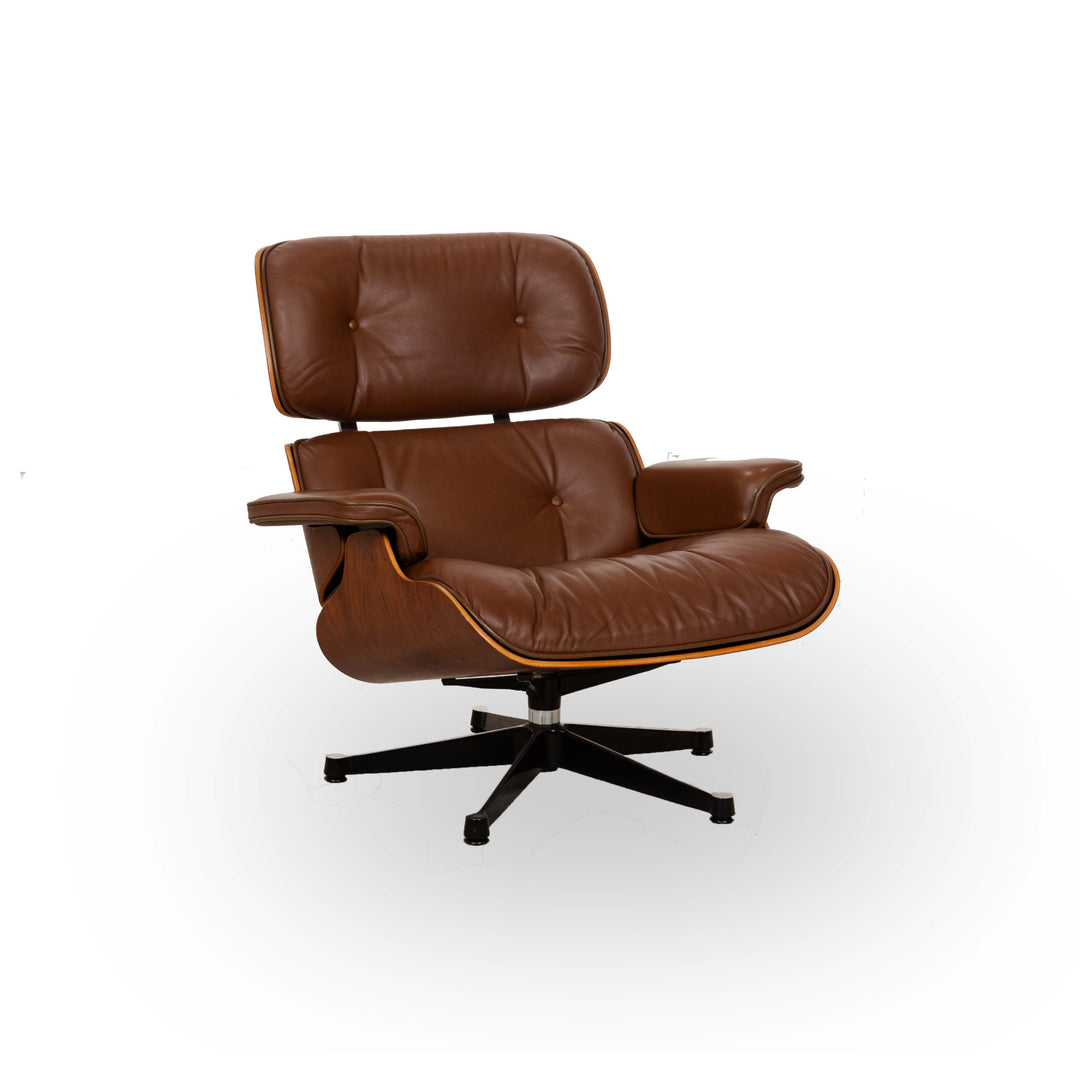 Hermann Miller Eames Lounge Chair (without Ottoman) Leather Brown Armchair