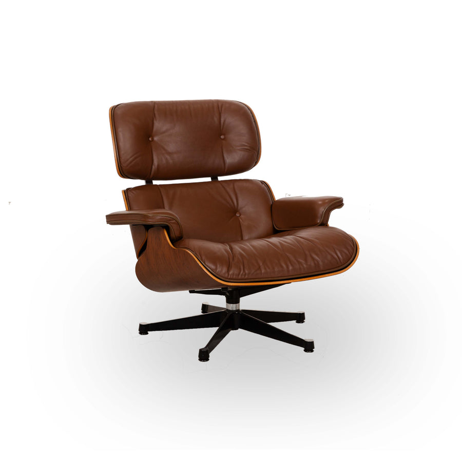 Hermann Miller Eames Lounge Chair (without Ottoman) Leather Brown Armchair