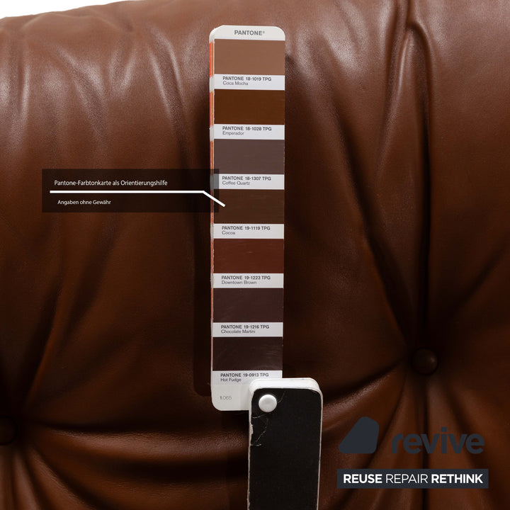 Hermann Miller Eames Lounge Chair (without Ottoman) Leather Brown Armchair