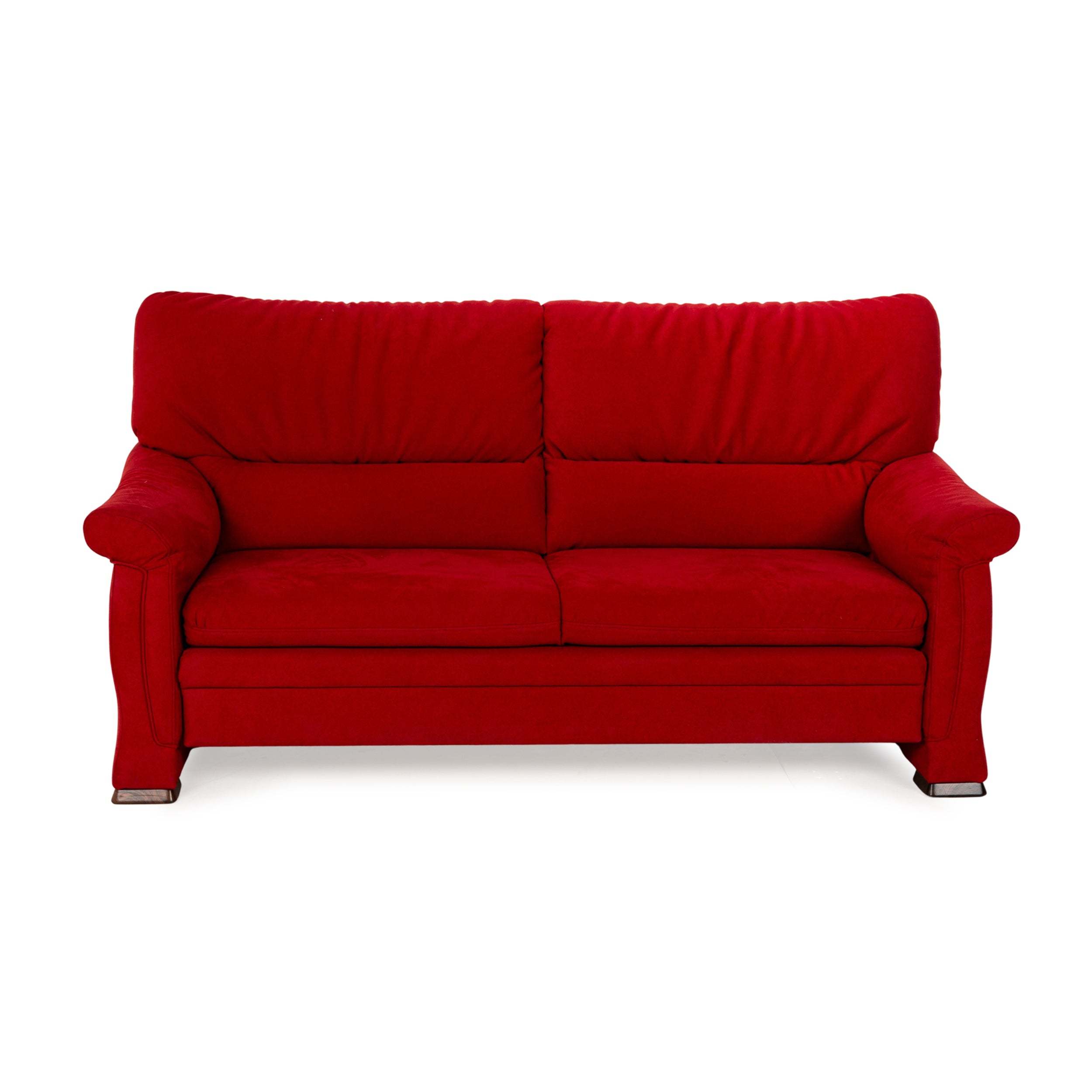 Himolla 2253 Stoff Zweisitzer Rot manuelle Funktion Sofa Couch