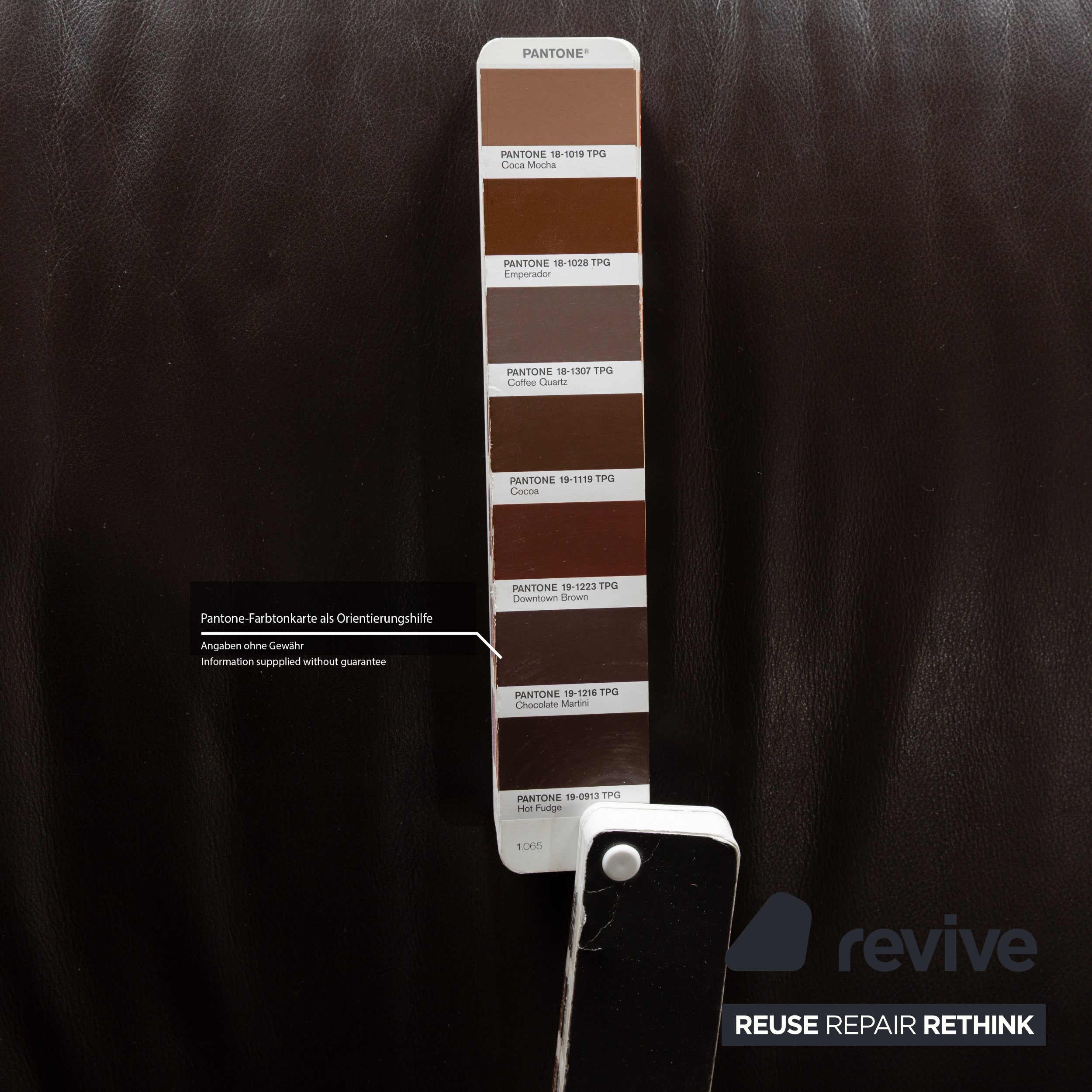 Himolla 4562 Leather Two-Seater Brown Grey Sofa Couch