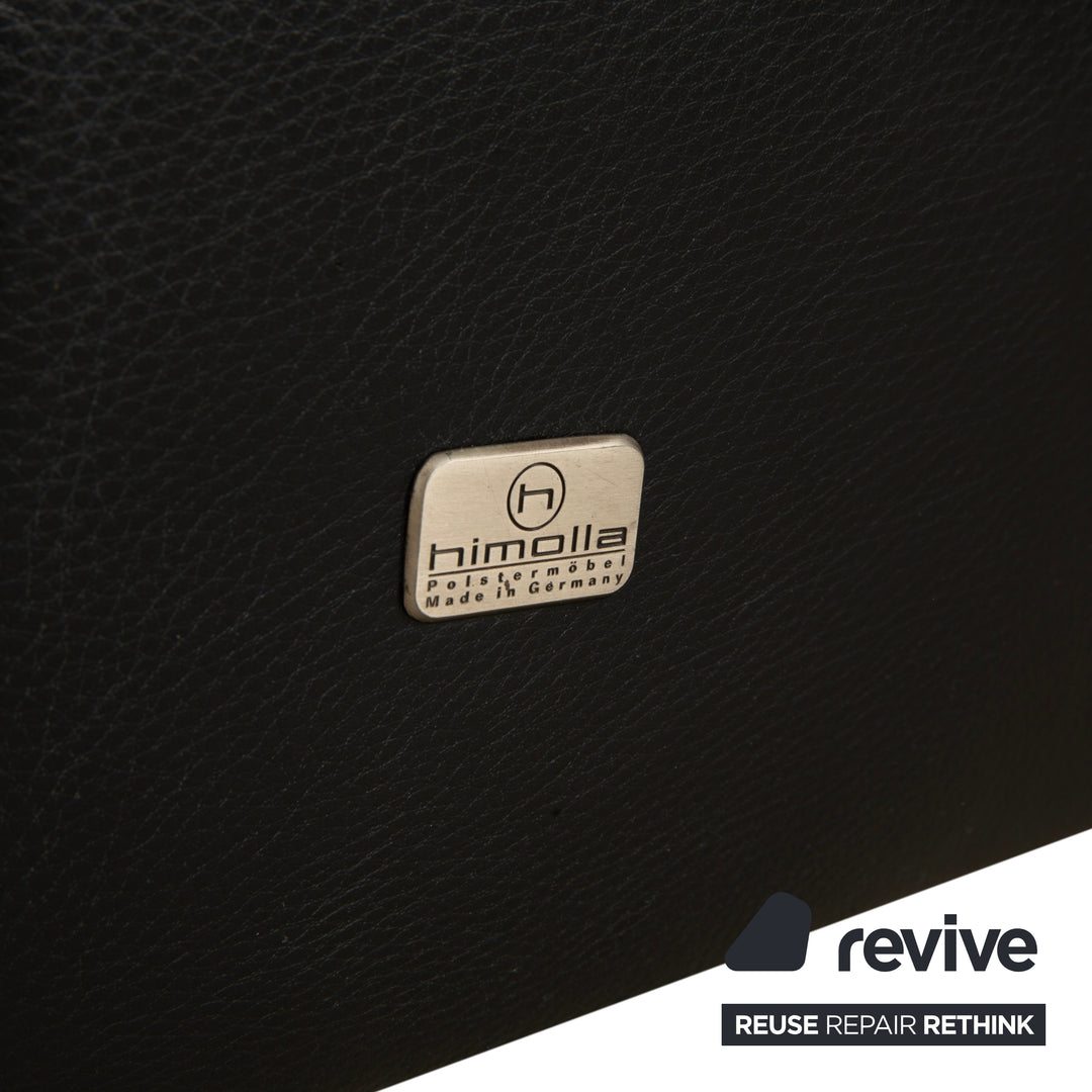 Himolla 4562 Leder Zweisitzer Schwarz Sofa Couch