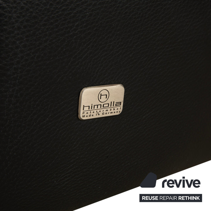 Himolla 4562 Leder Zweisitzer Schwarz Sofa Couch