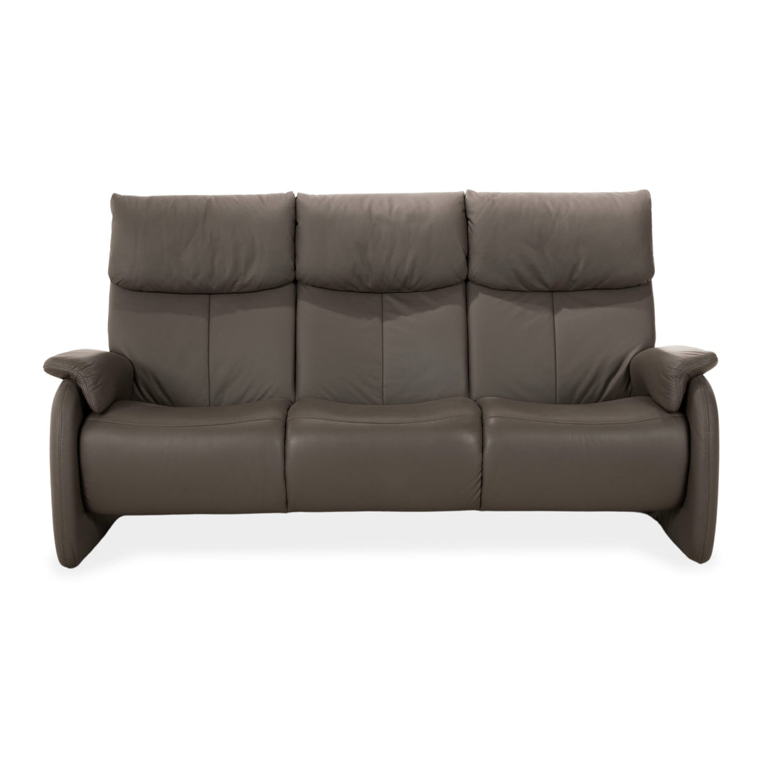 Himolla 4879 Leder Dreisitzer Sofa Braun Couch