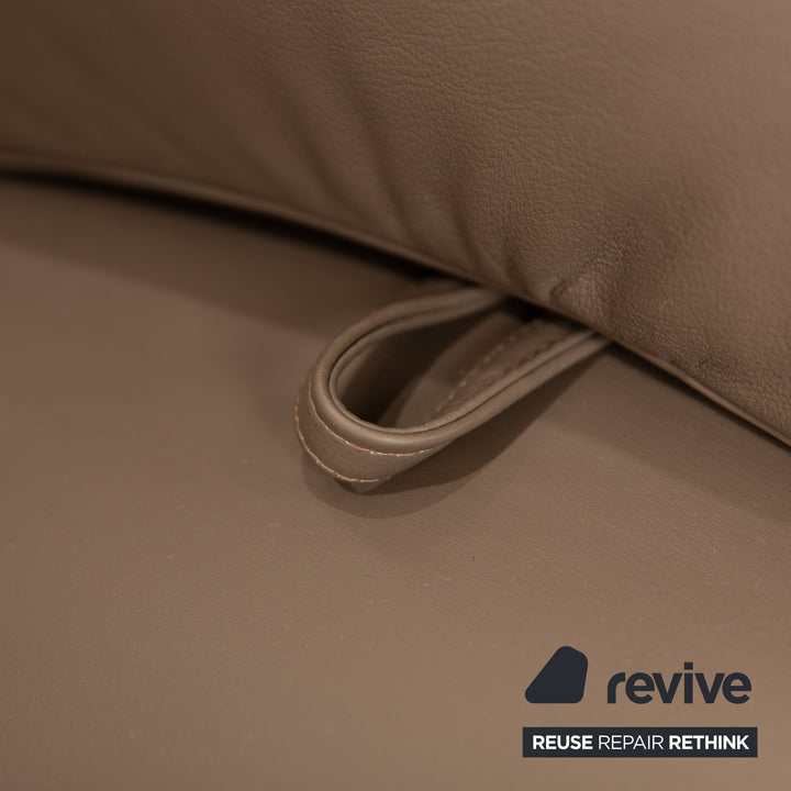 Himolla 4879 leather sofa set brown manual relaxation function two-seater three-seater sofa couch