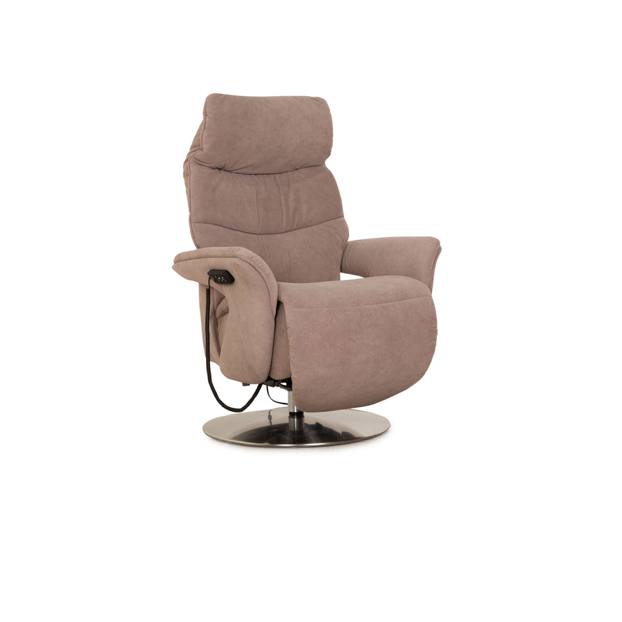 Himolla 4960 fabric armchair beige electric function stand-up aid