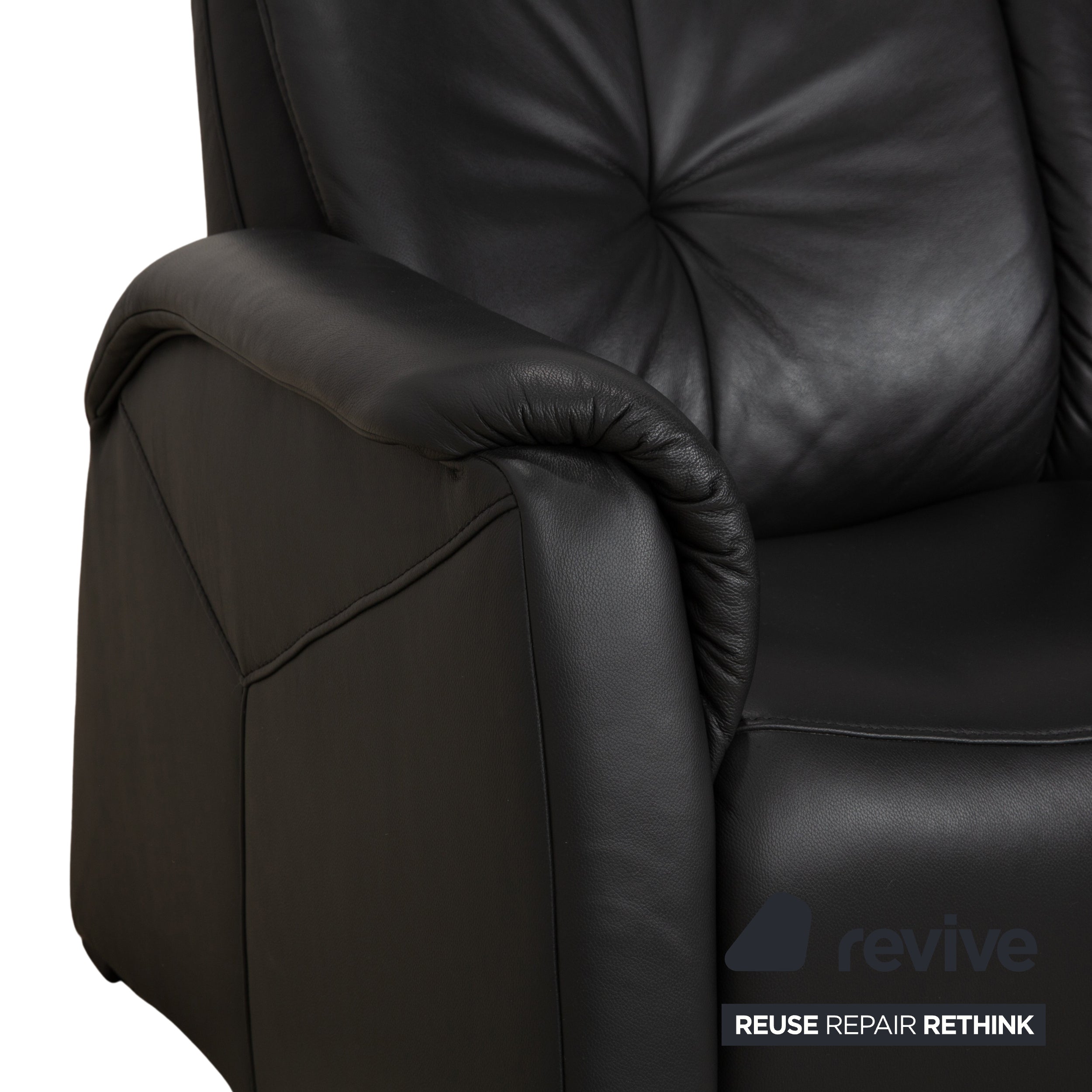 Himolla 4978 Leder Dreisitzer Anthrazit Dunkelgrau Sofa Couch