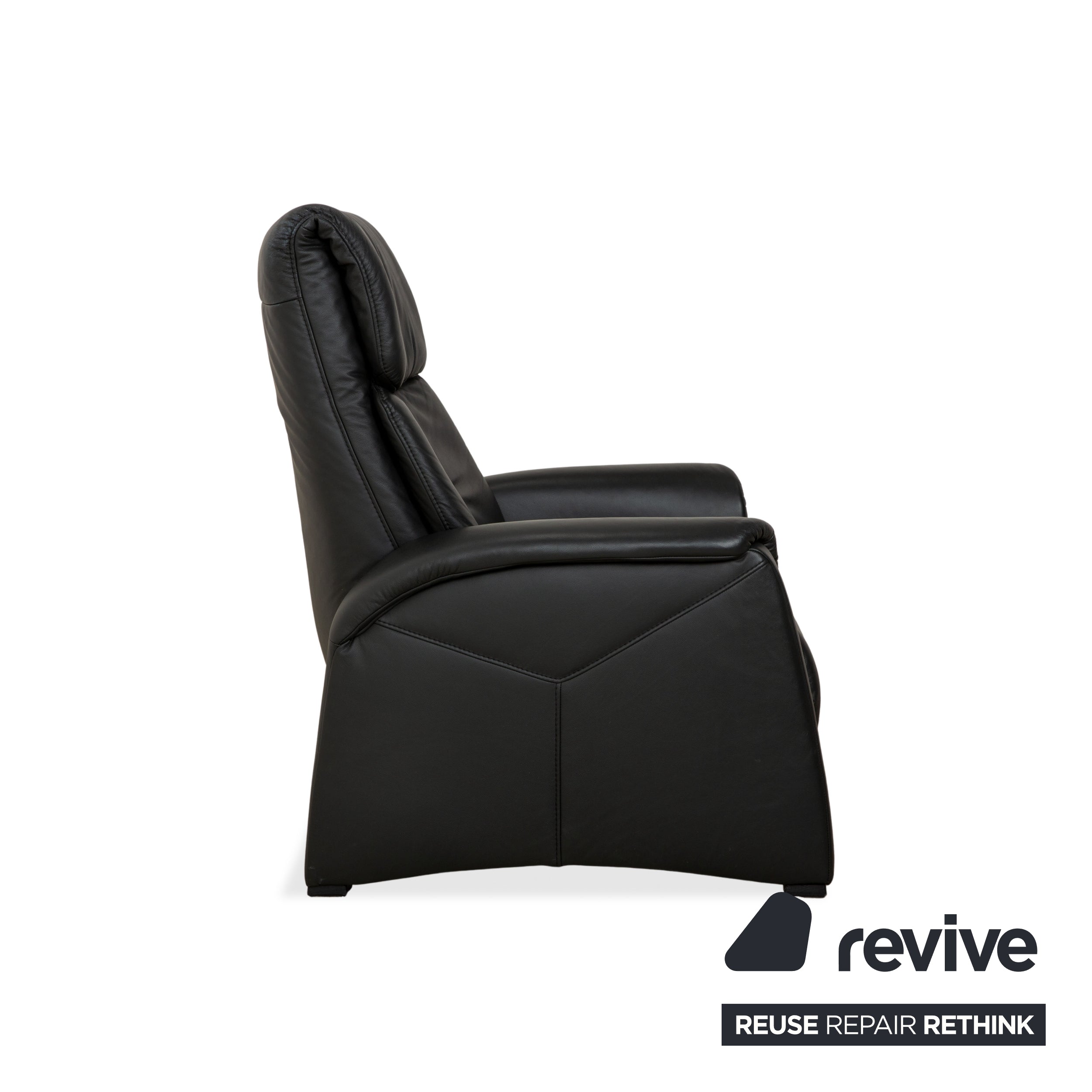 Himolla 4978 Leder Sessel Anthrazit Dunkelgrau manuelle Funktion