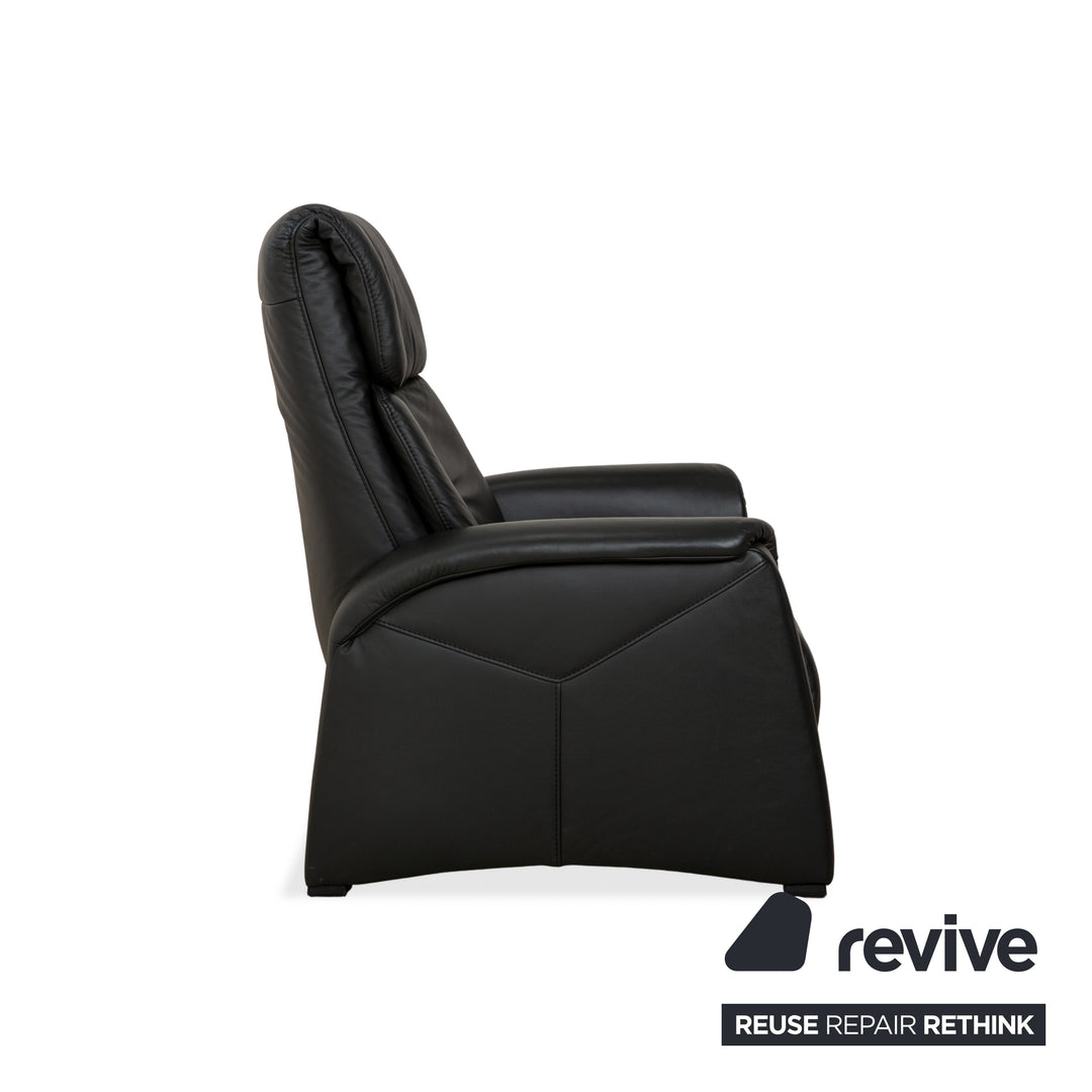 Himolla 4978 Leder Sessel Anthrazit Dunkelgrau manuelle Funktion