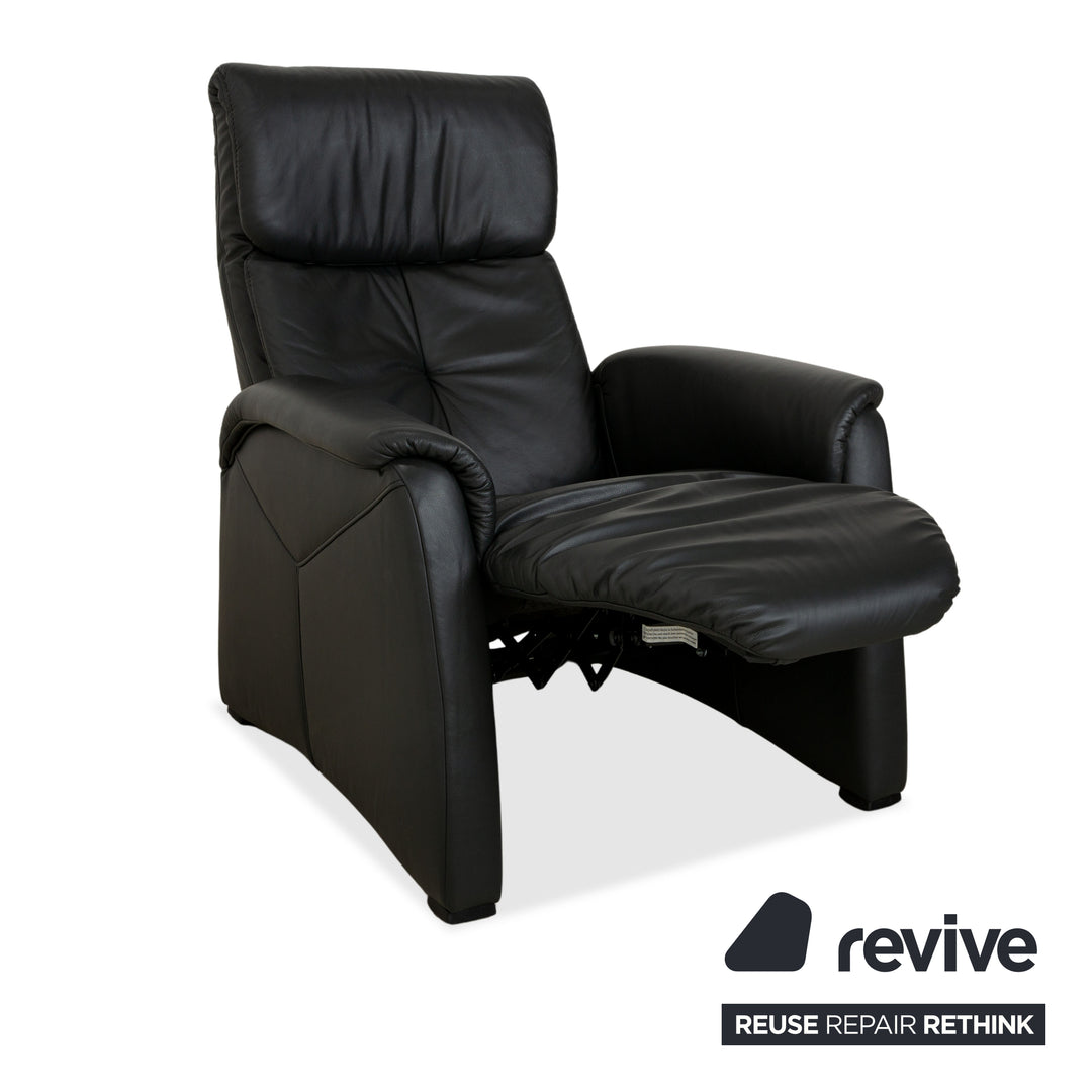 Himolla 4978 Leder Sessel Anthrazit Dunkelgrau manuelle Funktion