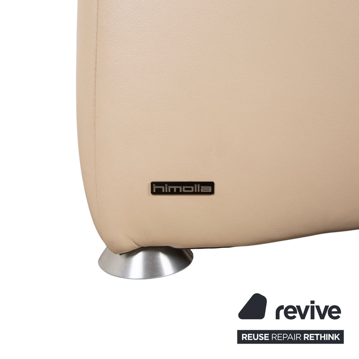 Himolla 6001 Leder Sessel Creme Beige Sand manuelle Funktion
