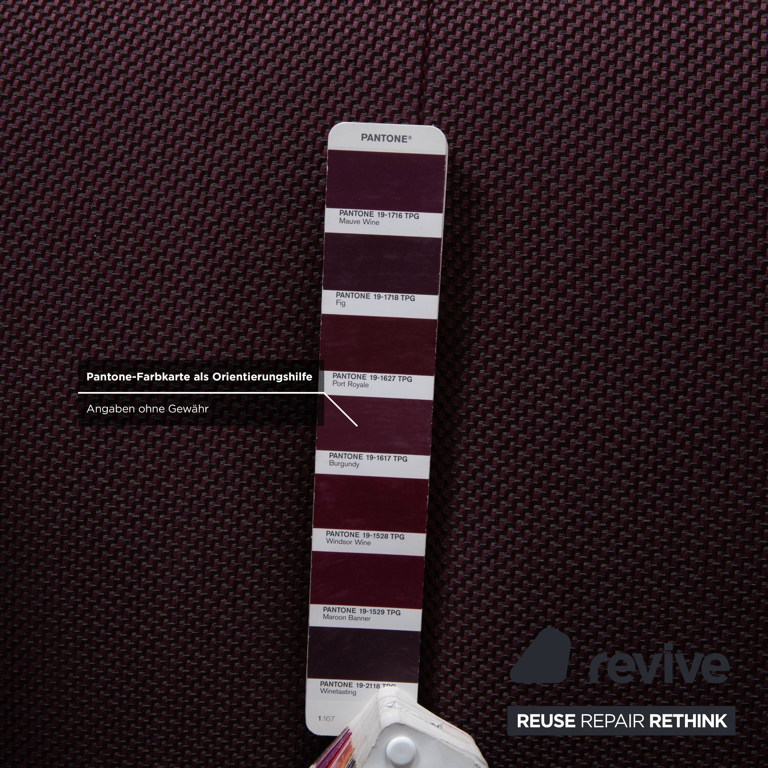 Himolla Alan Sessel Stoff Palermo Aubergine Rot manuelle Relaxfunktion