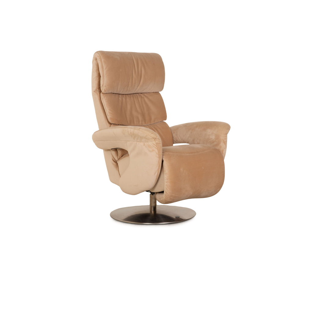 Himolla Easyswing fabric armchair beige manual function
