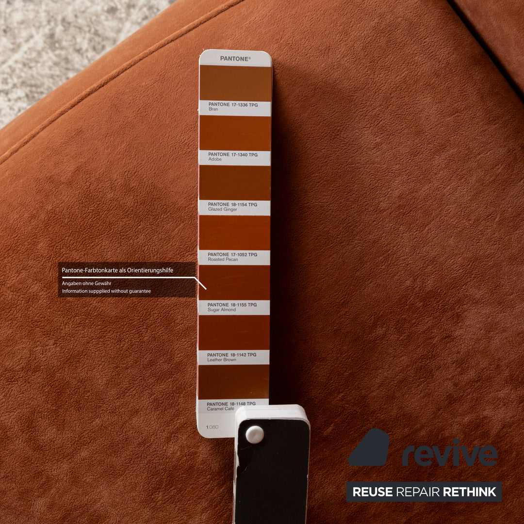 Himolla Easyswing fabric armchair brown electric function