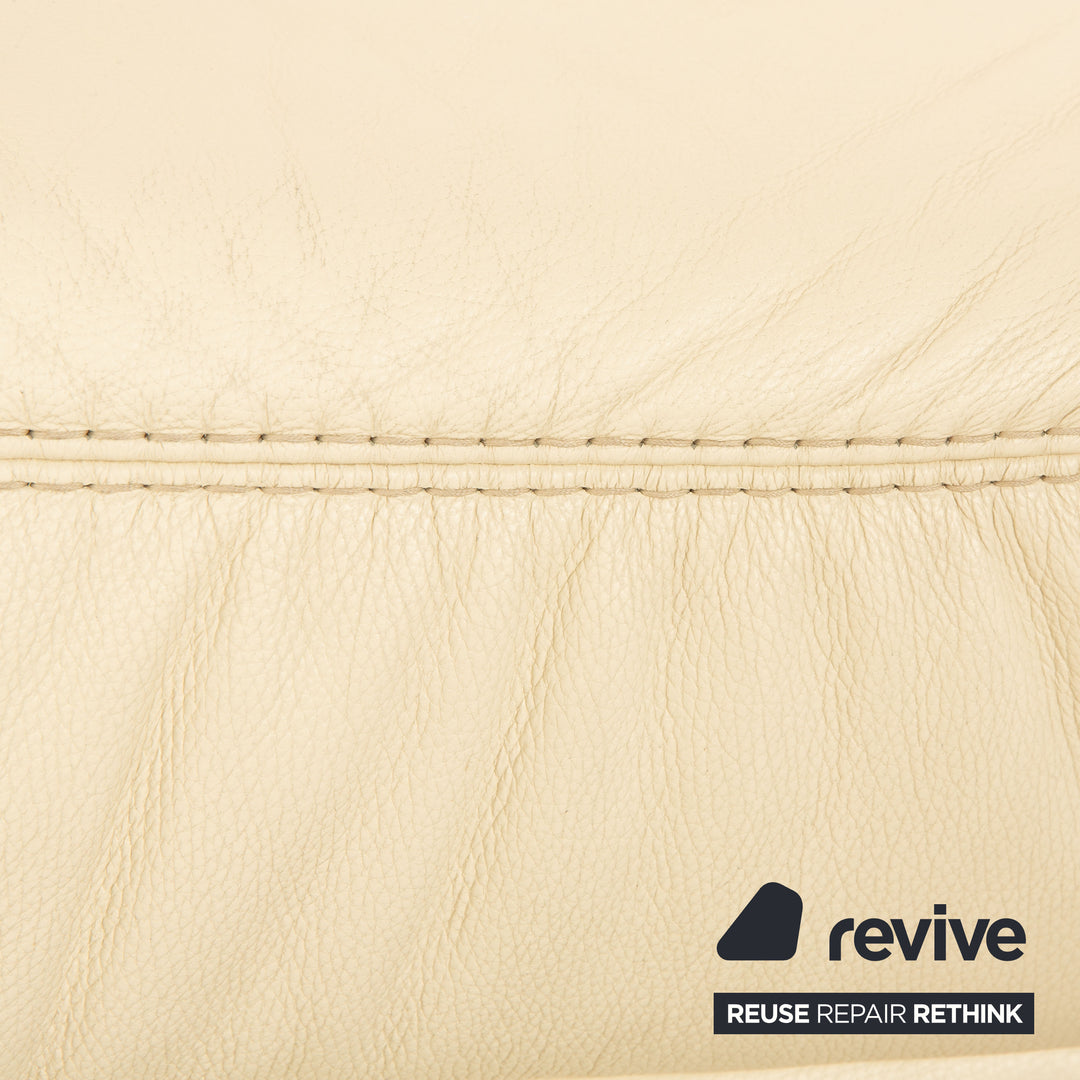 Himolla leather stool cream