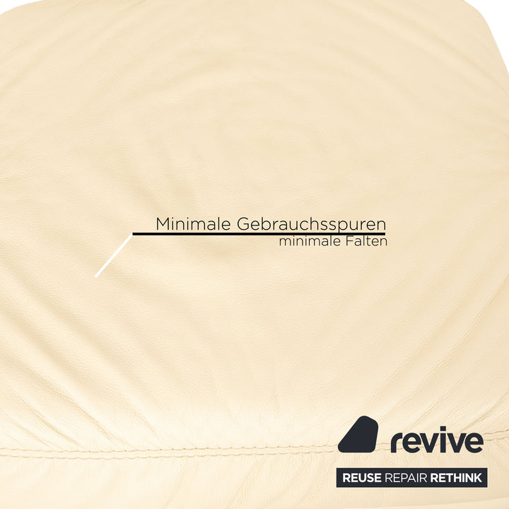 Himolla leather stool cream