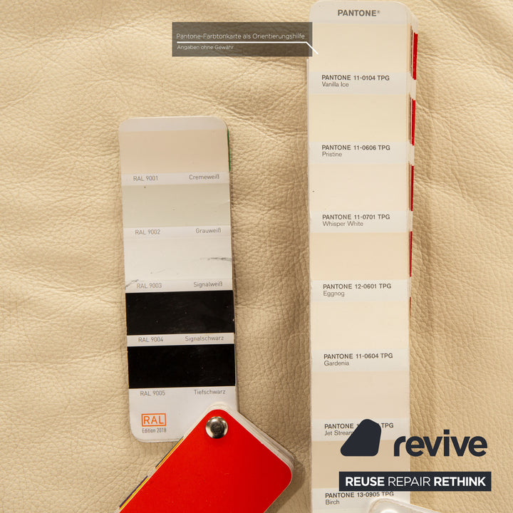 Himolla leather stool cream