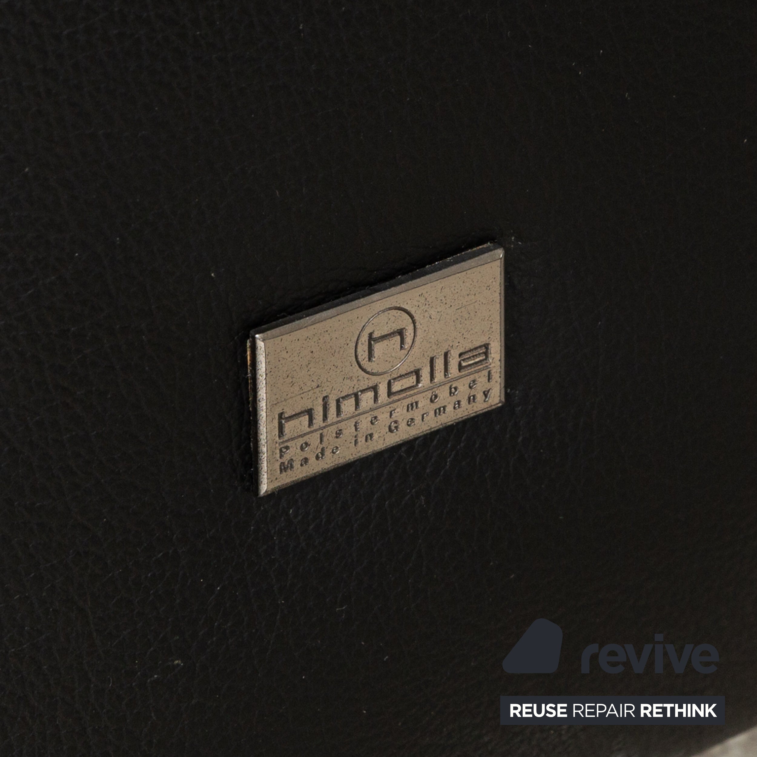 Himolla Leather Armchair Black