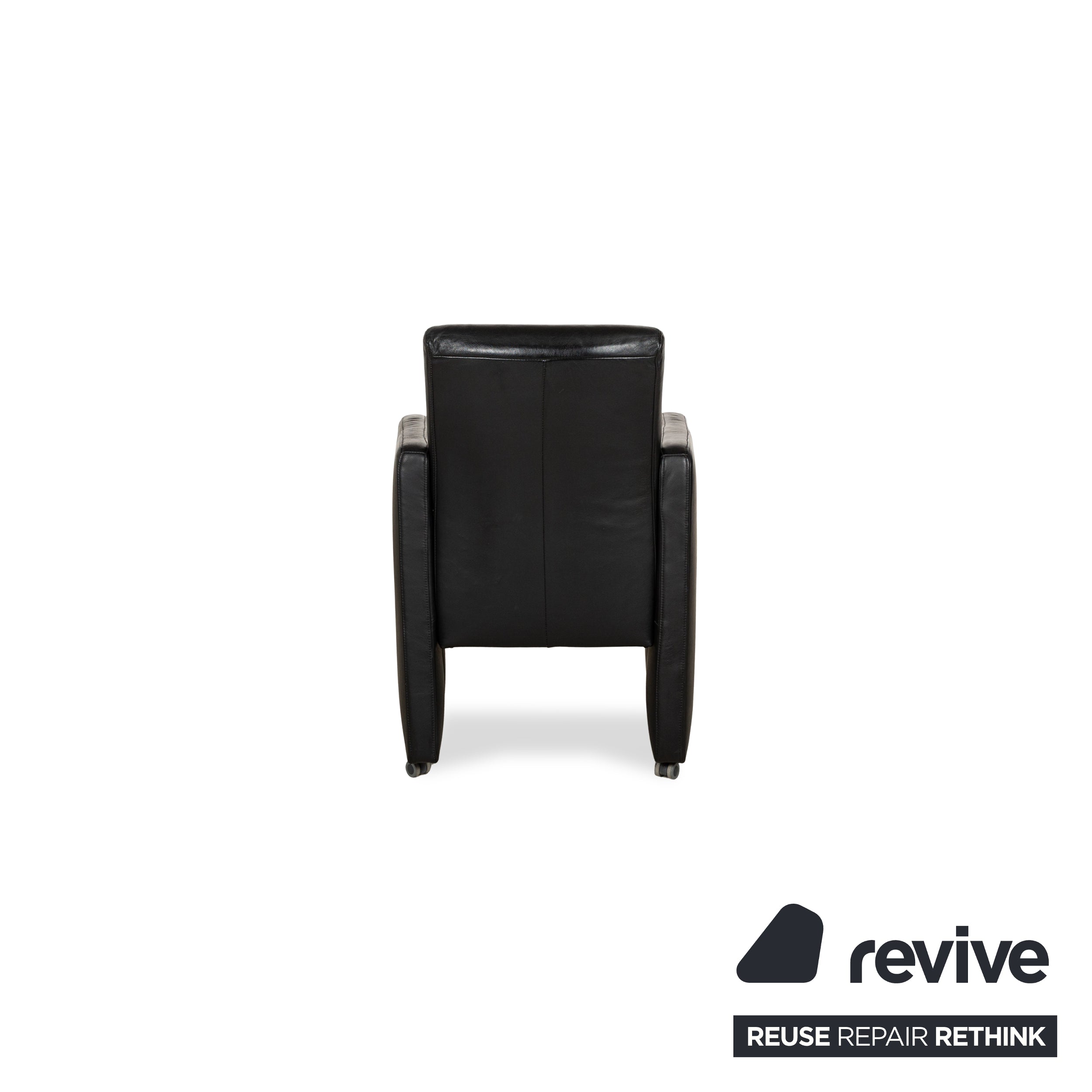 Himolla Leather Armchair Black