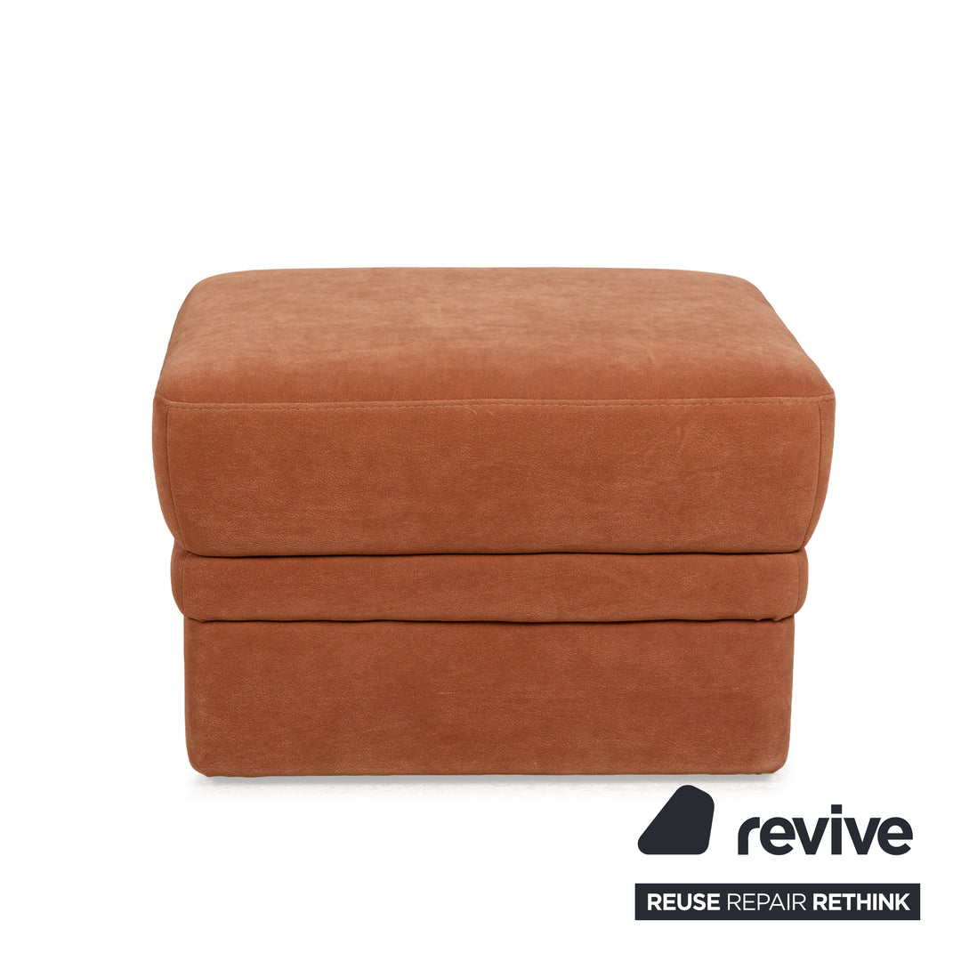Himolla Planopoly Stoff Hocker Braun Camel