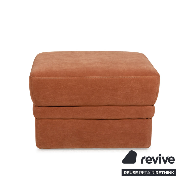 Himolla Planopoly Stoff Hocker Braun Camel